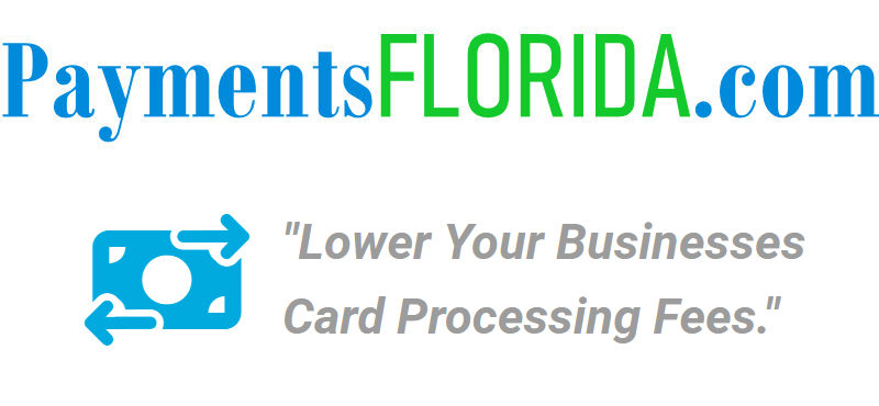 Contractors in Florida - Merchant Credit Card and ACH Processing, in photo a man in work overhauls and a t-shirt is holding a credit card swiper machine to get paid.
